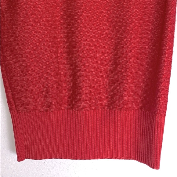 Vintage Givenchy skirt / sweater set RED small xs - Picture 15 of 16